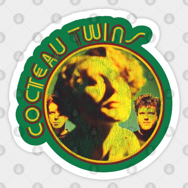 Cocteau Twins Sticker by darklordpug